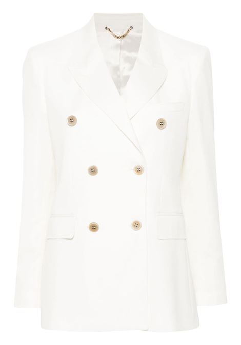 White double-breasted blazer - women GOLDEN GOOSE | GWP00829P00138211364